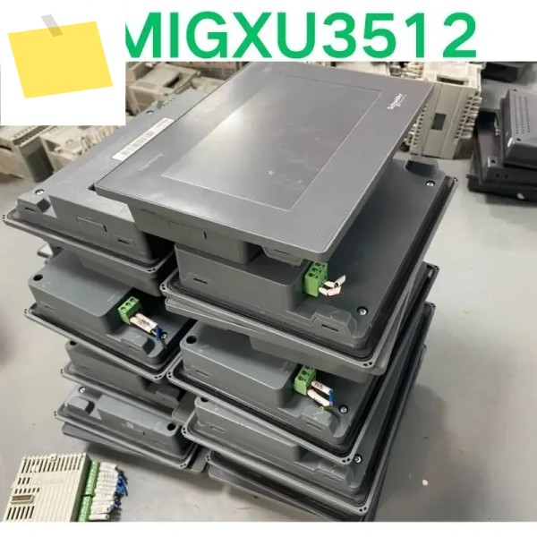 중고 테스트 OK 슈나이더 터치스크린 HMIGXU3512 제품 이미지