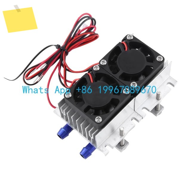 12V Semiconductor Air Conditioner Cooling System DIY Kit Thermoelectric Peltier Refrigeration 제품 이미지