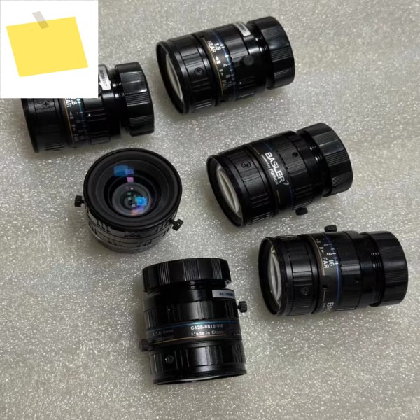 독일 Basler 산업용 렌즈 8mm, 모델: C125-0818-5M 상태 양호 제품 이미지