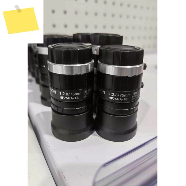 FUJINON HF75HA-1B 산업용 렌즈, C 마운트 머신 비전 양호한 상태, 75mm, 1:2.8 제품 이미지
