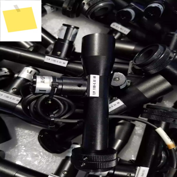 텔레센트릭 렌즈 TLW110D-0.8X HR 고화질 동축 조명, 0.8x23 인치 C 마운트 머신 비전 양호한 상태 제품 이미지