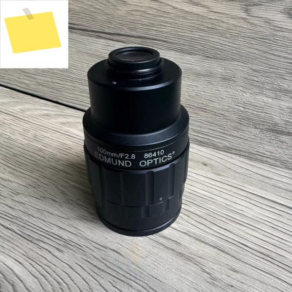edmund optics 100mmF2.8, 86410, 43인치 고해상도 산업용 렌즈 C 마운트 머신 비전 상태 양호 제품 이미지
