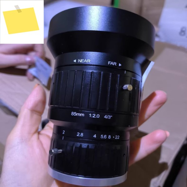 SA8520M-10MPSM-10A8520MP중립 FA 렌즈, 85mm, F2.0, 43인치, 10MP, C 마운트 산업용 상태 양호 제품 이미지