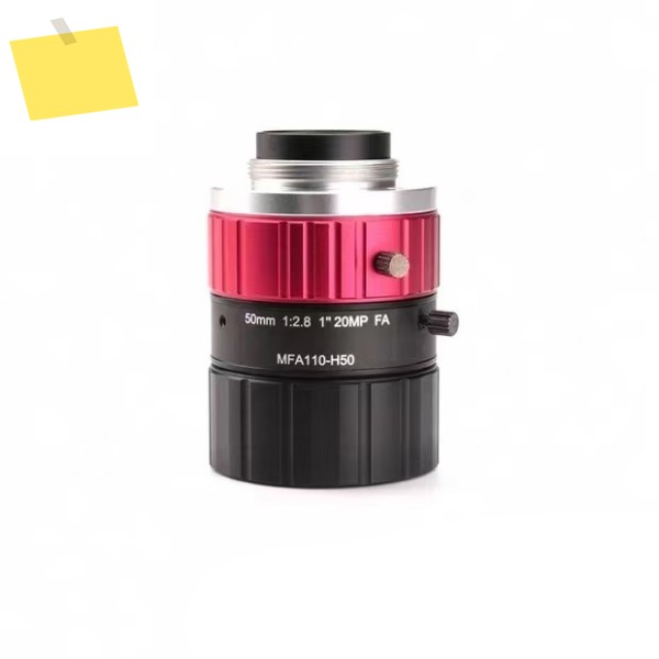 쿨렌스 1인치 센서 20MP C 마운트 산업용 렌즈 50mm 1:2.8 MFA110-H50 FA 상태 양호 옵션 가능 제품 이미지