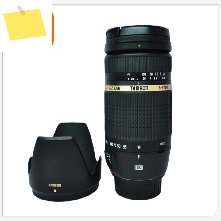 타몬 렌즈용 오토 포커스 18-270mm F3.5-6.3 Di II PZD 올인원 줌 모터 내장, 소니 DSLR 카메라용, 모델 B008 제품 이미지