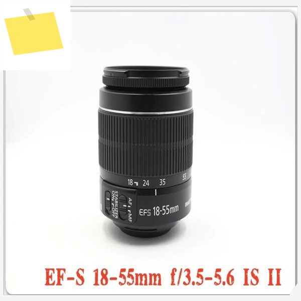 캐논 카메라용 정품 18-55 렌즈 EF-S f3.5-5.6 IS II 제품 이미지