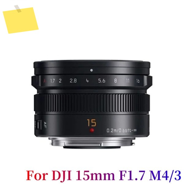 Olympus EM10 용 Panasonic GF6 DJI 15mm M43 마운트 렌즈 원본 제품 이미지
