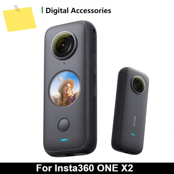 Insta360 ONE X2 액션 카메라 5.7K 비디오 10M 방수 FlowState 손떨림 방지 여행 스포츠용 정품 제품 이미지