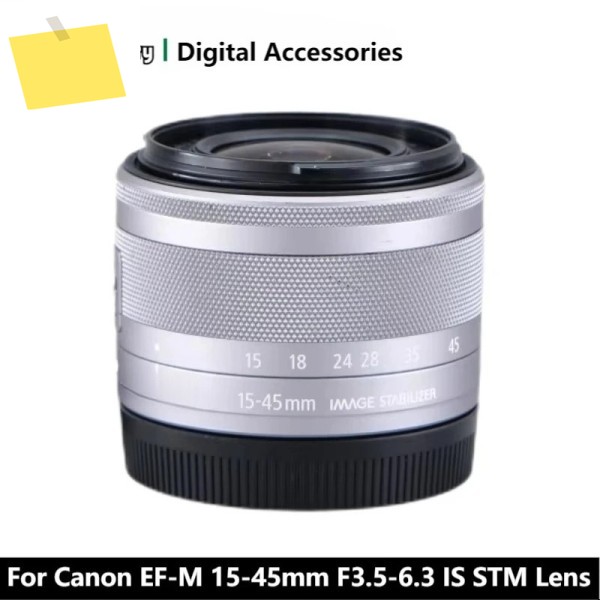 캐논 EF-M 15-45mm f3.5-6.3 IS STM 렌즈용 정품 M1 M2 M3 M5 M6 카메라용 제품 이미지