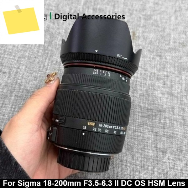 시그마 18-200mm f3.5-6.3 II DC OS HSM 렌즈 줌 표준 95% 새것 정품 제품 이미지