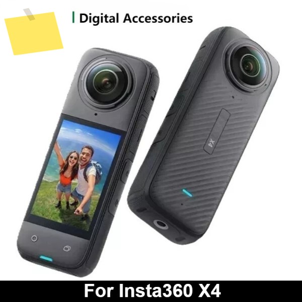 Insta360 X4 방수 8K 정품 ° 액션 카메라, 4K 광각 비디오, AI 편집 안정화 기능, 스포츠용. 제품 이미지