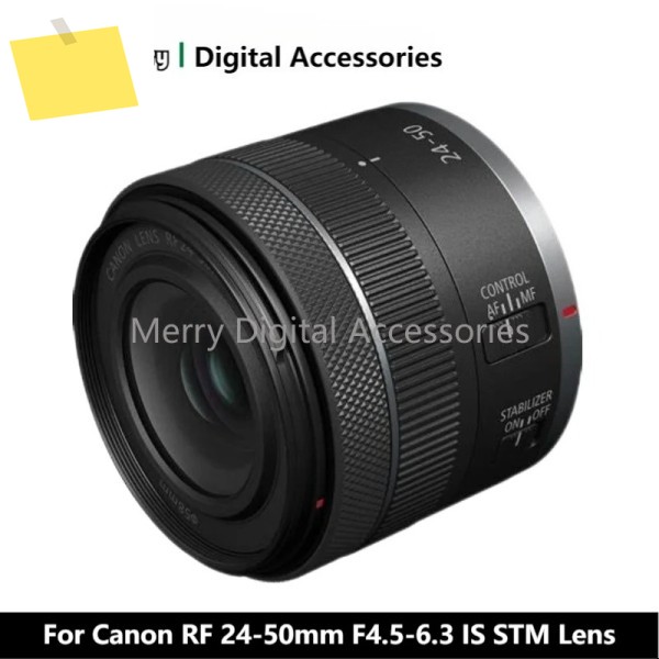 정품 RF 24-50mm F4.5-6.3 IS STM 렌즈 풀프레임 표준 줌 마이크로 캐논 R10 용 제품 이미지