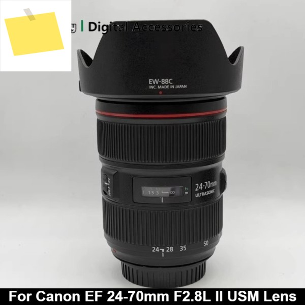 95% 새 상품 정품 캐논 EF 24-70mm f2.8L II USM 렌즈 풀프레임 DSLR 줌 오토포커스 9080D 5D43 호환 제품 이미지