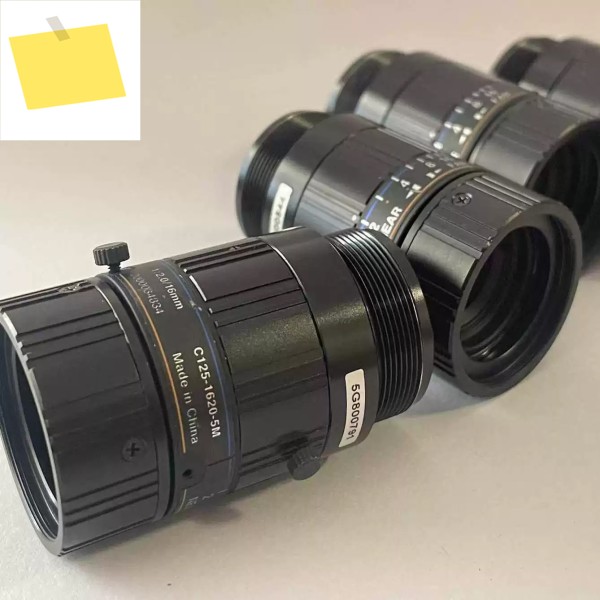 Basler 산업 렌즈 5MP C125-1218-5M 12mm 기계 비전 양호한 상태 테스트 완료 제품 이미지