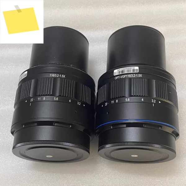 OPT-VGP1163.2-1.5X 16K 라인 스캔 렌즈 116mm F3.2 82mm 1.5X V58 마운트 매크로 상태 양호 제품 이미지