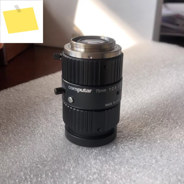 컴퓨터 75mm F2.8 23 산업용 카메라 렌즈 상태 양호 제품 이미지