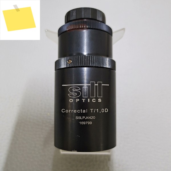 SILL OPTICS 교정용 T1.0D S5LPJ4420 조절 가능한 조리개 텔레센트릭 렌즈 1x 23 양호한 상태 제품 이미지