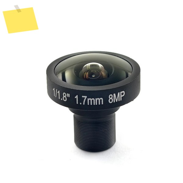 Fisheye 4K 렌즈 1.7mm 고화질 광각 185도 11.8인치 파노라마 카메라 M12 감시 제품 이미지