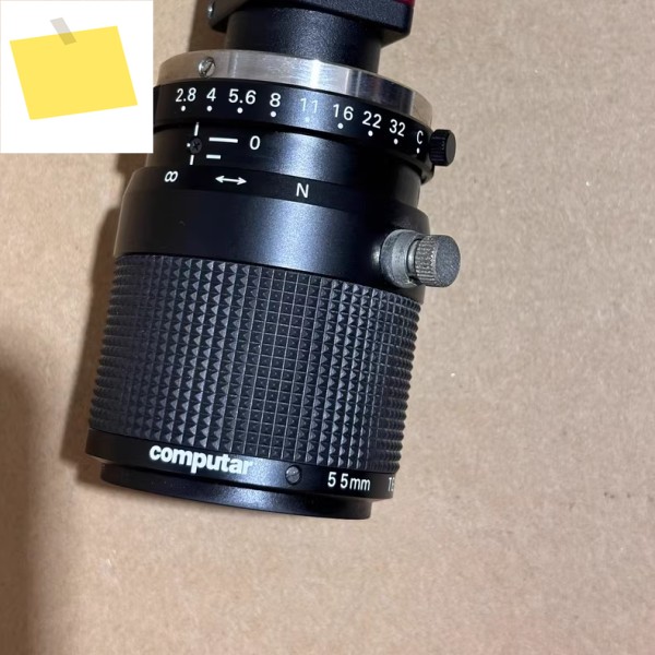 컴퓨터 TEC-M55, 55mm 산업용 매크로 렌즈 상태 양호 제품 이미지