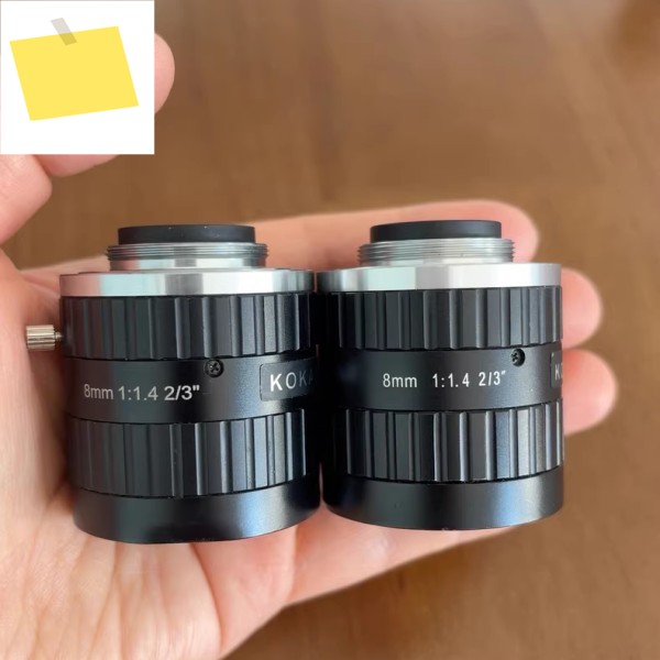 산업용 C 렌즈 8MM 1.4 23 센서 머신 비전 상태 양호 제품 이미지