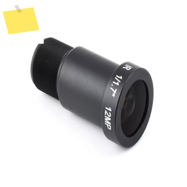 감시 렌즈 M12 고해상도 12MP, 69.5 ° FOV, 마운트 카메라용 8mm 제품 이미지