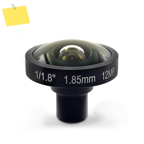 12 메가 픽셀 어안 파노라마 렌즈 1.85mm 4K 고화질 감시 인치 광각 제품 이미지