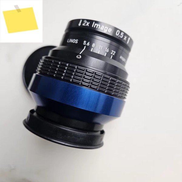 LINOS inspec 독일 XL 5.6105 0.5X 2X 고해상도 라인 스캔 산업용 렌즈 상태 양호 제품 이미지