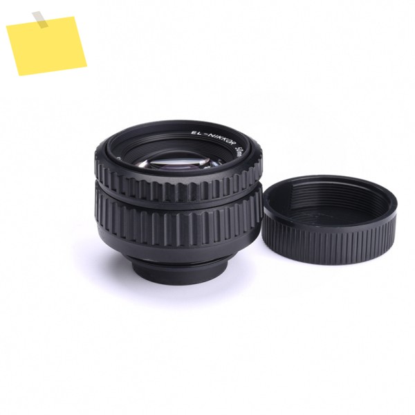 니콘 EL-NIKKOR 산업용 렌즈 라인 스캐닝, M39 마운트 머신 비전 양호한 상태, 1:2.8 확대, 50mm 제품 이미지