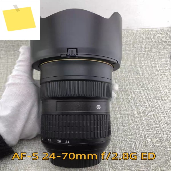 95% 새 상품 AF-S 24-70mm f2.8G ED 렌즈 니콘 마운트 카메라용 D610 D750 ZF 호환 제품 이미지