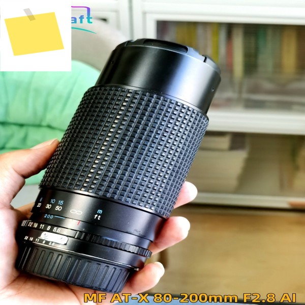 Tokina MF AT-X 80-200mm F2.8 AI for Nikon 입용 98% 새 원본 제품 이미지