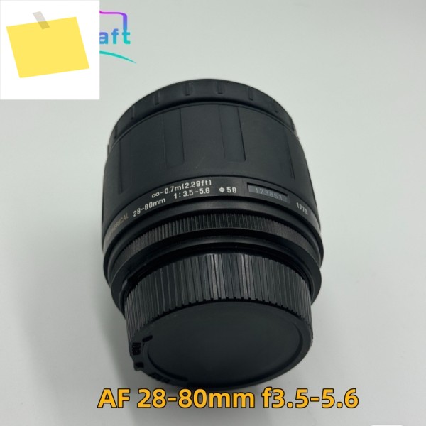 98% 새 상품 정품 AF 28-80mm F3.5-5.6 AD 니콘 마운트 또는 캐논 탐론 렌즈용 제품 이미지