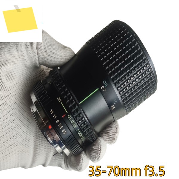 95% 새것과 같은 토키나 35-70mm f3.5 수동 줌 렌즈 PK 마운트, 고정 조리개, 리틀 불헤드 제품 이미지