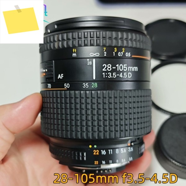 95% 새 제품, 니콘 AF 자동 초점 렌즈용 28-105mm f3.5-4.5D 제품 이미지