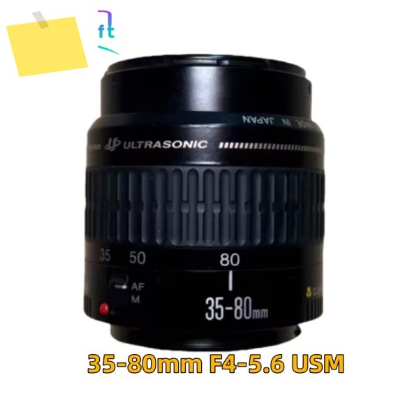 96% 새 원본 EF 35-80mm F4-5.6 USM 렌즈 Canon 6D2 키스 시리즈 줌 풀 프레임 카메라 35 80 제품 이미지