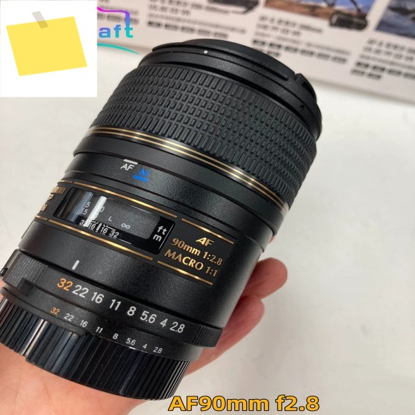 98% 새것 SP AF90mm f2.8 Di MACRO 1:1 VC USD 렌즈 탐론용 캐논 EF 마운트용 니콘 소니 제품 이미지