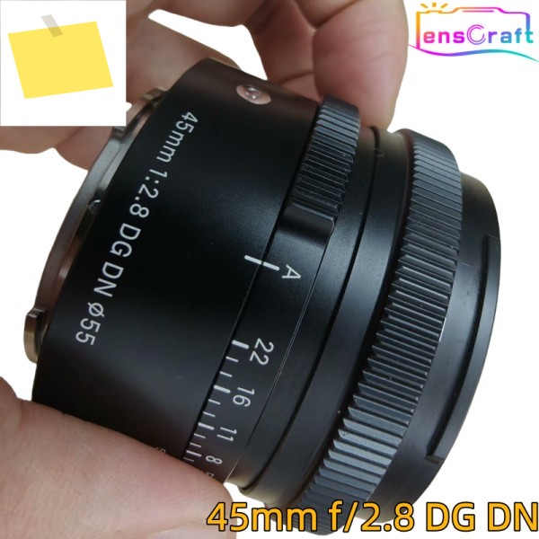 98% 새것 45mm f2.8 DG DN 컨템포러리 렌즈 소니 E 마운트용 시그마용 제품 이미지