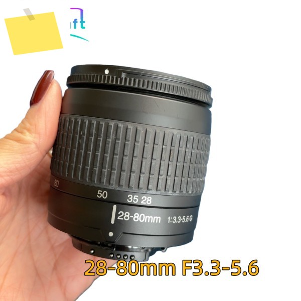 95% 새것 28-80mm F3.3-5.6 클래식 풀프레임 단초점 인물 사진 렌즈 자동 니콘용 제품 이미지