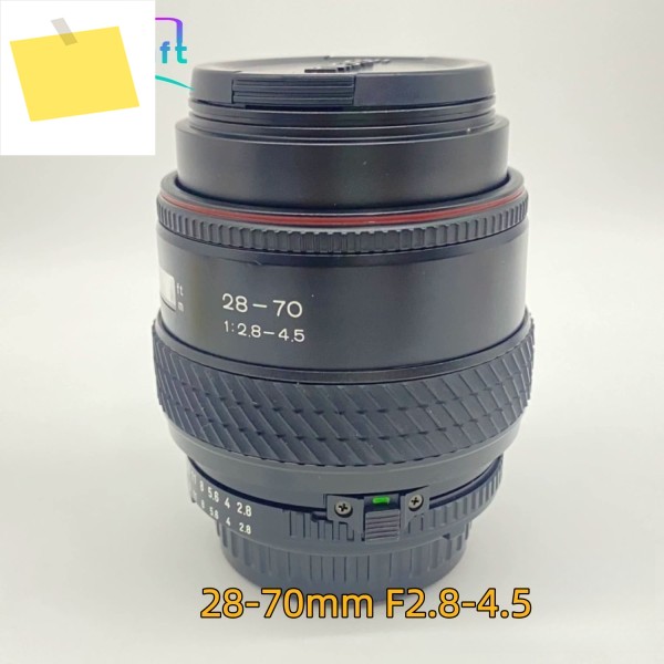 95% 새것 같은 토키나 AF 28-70mm f2.8-4.5 니콘 F-마운트 자동 렌즈 약간의 마모 및 흠집 제품 이미지