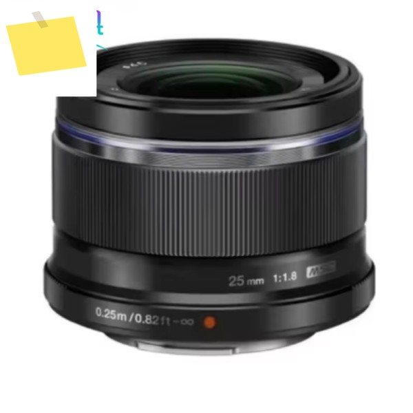 98% 새 제품 M.ZUIKO DIGITAL 25mm F1.8 렌즈 올림푸스 PEN OM-D EM10 M43 마운트 프라임 제품 이미지