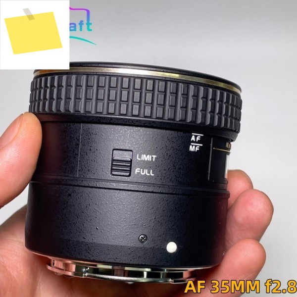 Tokina AF 35mm f2.8 렌즈 AT-X PRO for Canon EF 입구용 98% 새 원본 제품 이미지
