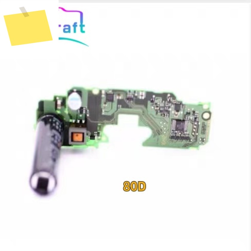 Canon 80D 하단 보드 플렉스 없음 PCB 어셈블리 교체 수리 부품 용 100% 새 플래시 제품 이미지