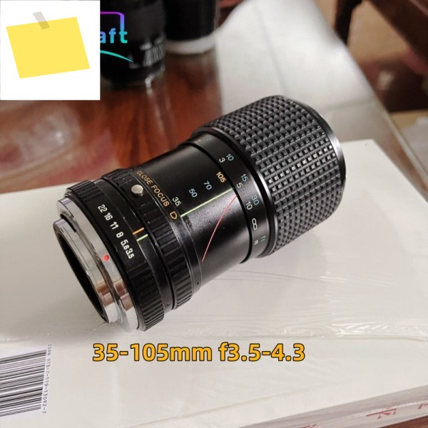 토키나 AF 35-105mm f3.5-4.3 렌즈 98% 새 정품 제품 이미지