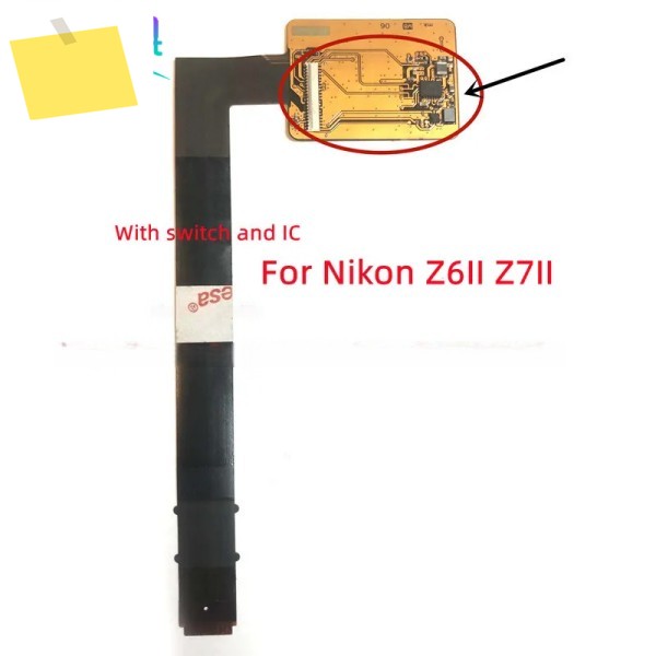 니콘 Z6 Z7 디지털 카메라 수리 부품용 샤프트 회전 LCD 디스플레이 화면 힌지 플렉스 케이블 제품 이미지