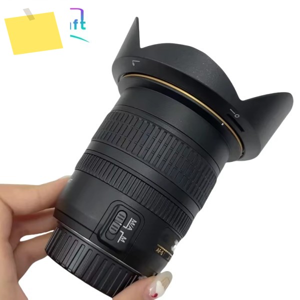 98% 새 원본 AF-S 12-24mm F4 G ED 렌즈 Nikon D3100 12 24 줌 제품 이미지