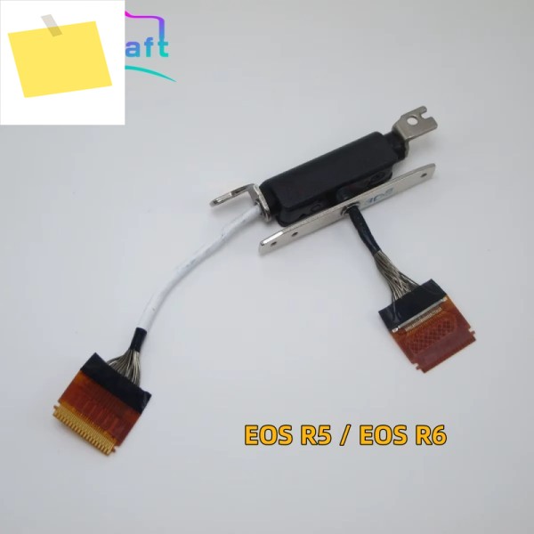 캐논 EOS R5 R6 Mark II LCD 디스플레이 스크린 플립 힌지 회전 샤프트 플렉스 케이블 어셈블리 수리 부품 제품 이미지