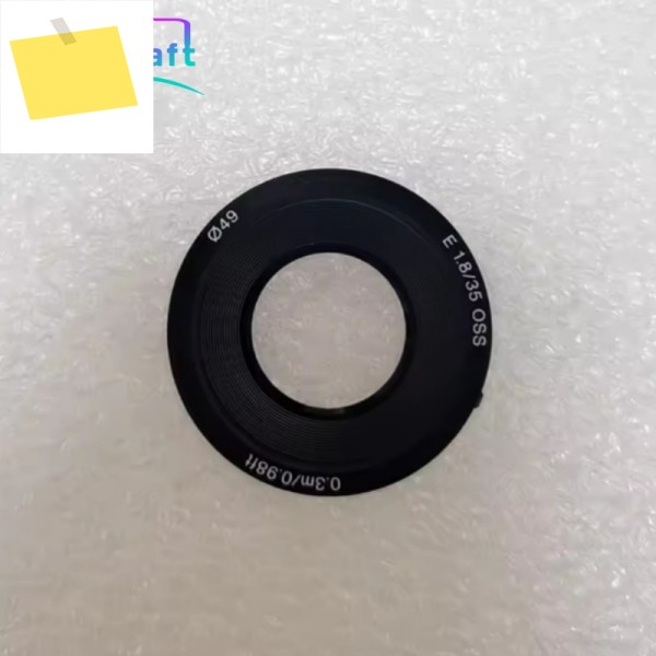 Sony E 35mm f1.8 OSS SEL35F18 렌즈비풀프레임 렌즈용 새 전면 네임 링 수리 부품 제품 이미지