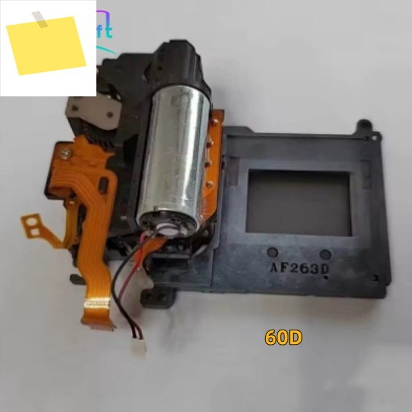 Canon EOS 60D용 모터 유닛이 포함된 셔터 어셈블리셔터 블레이드 커튼; DS126281 SLR 카메라 제품 이미지