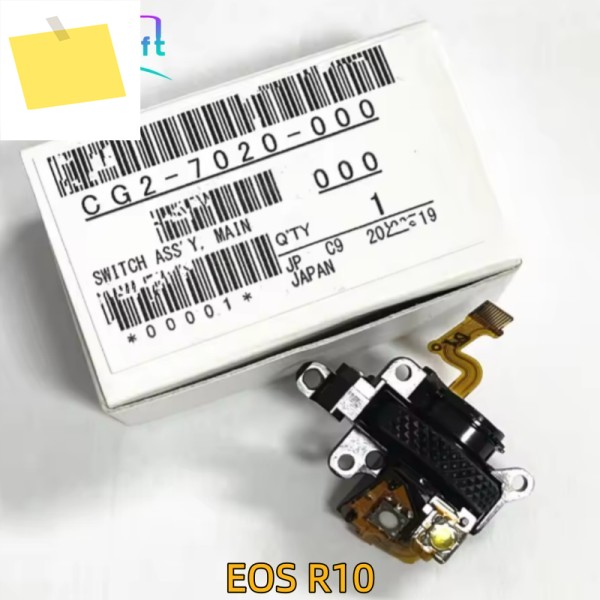 신품 EOS R10 셔터 릴리즈 버튼 조리개 턴테이블 다이얼 휠 유닛 CG2-7020 캐논 카메라 교체 부품 제품 이미지