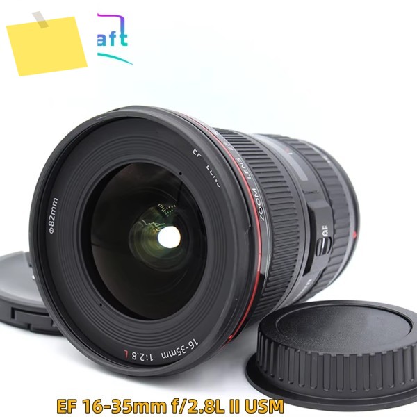 캐논 EOS 5D Mark IV 6D II 7D 90D SLR 카메라용 98% 새 상품 EF 16-35mm f2.8L USM 렌즈 제품 이미지