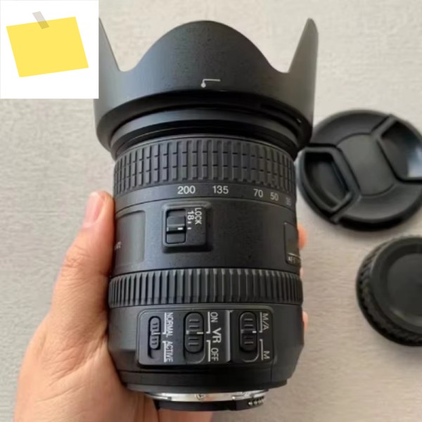98% 새 원본 AF-S 18-200mm F3.5-5.6 G II ED VR 렌즈 Nikon D5100 18 줌 제품 이미지